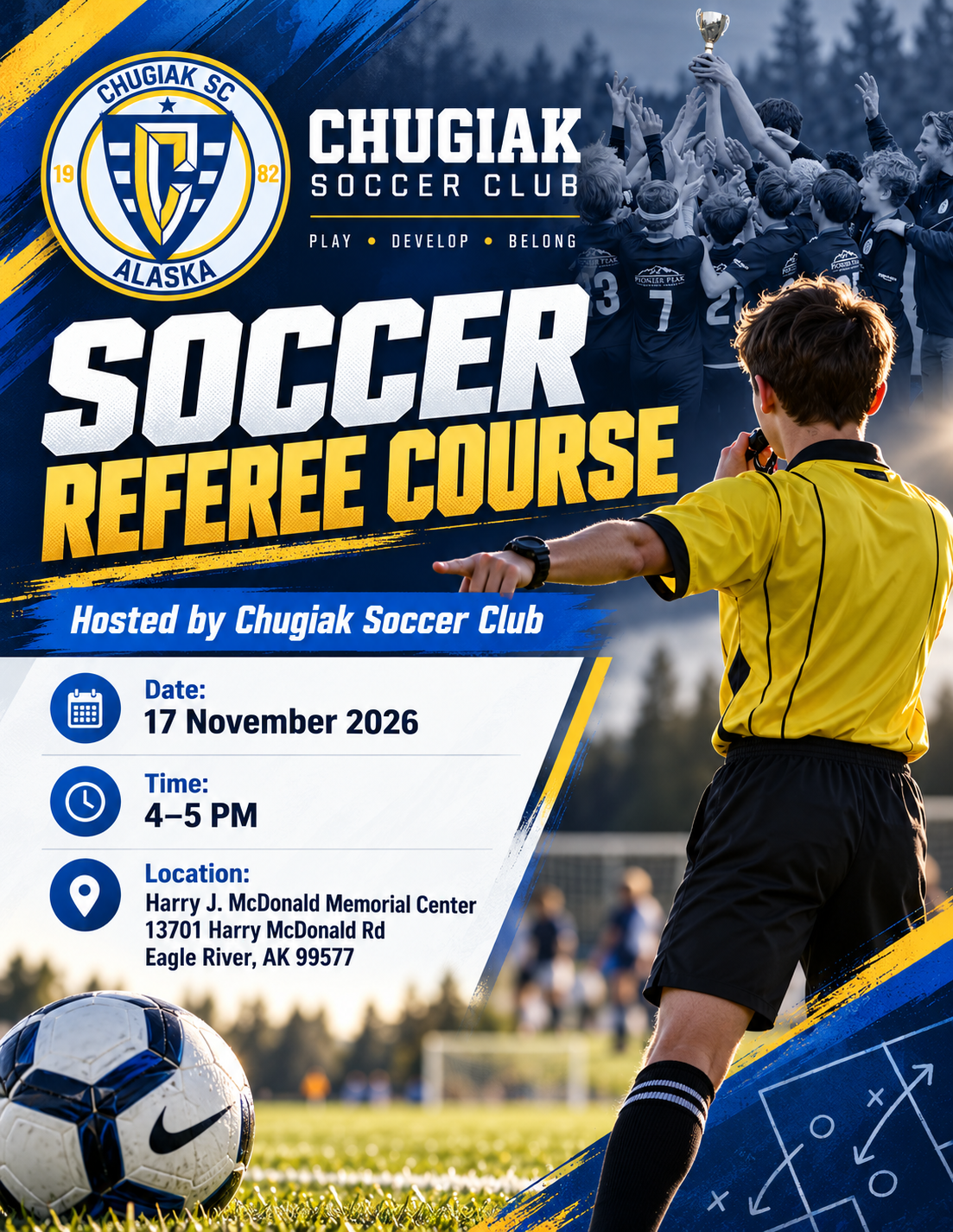 Chugiak Soccer Referee Course